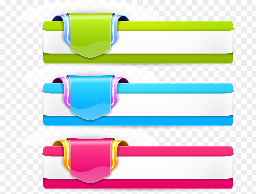 Color Banners Web Banner PNG