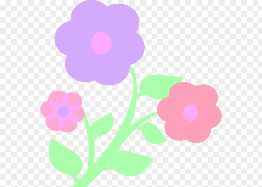 Pastel Flower Drawing Clip Art PNG