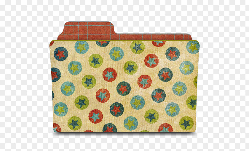 Stars In My Eyes Square Placemat Yellow Pattern PNG