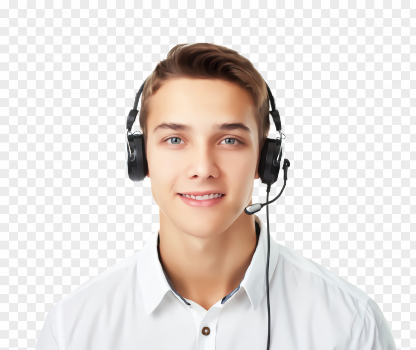 Telephone Operator Technology Hearing Chin Audio Equipment Call Centre Headset PNG