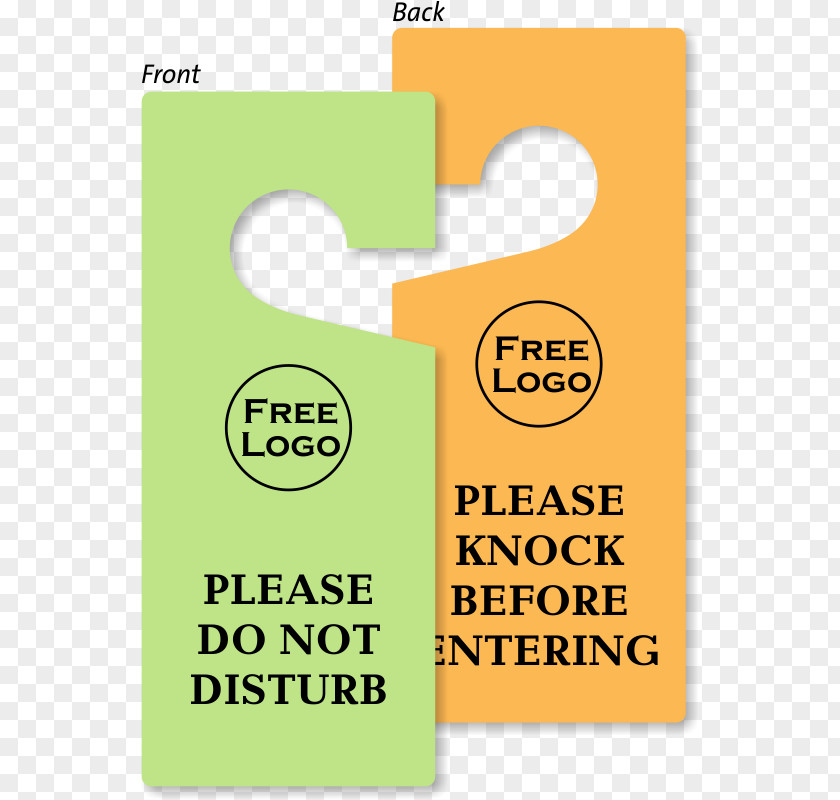 Do Not Disturb Door Hanger Logo Brand PNG