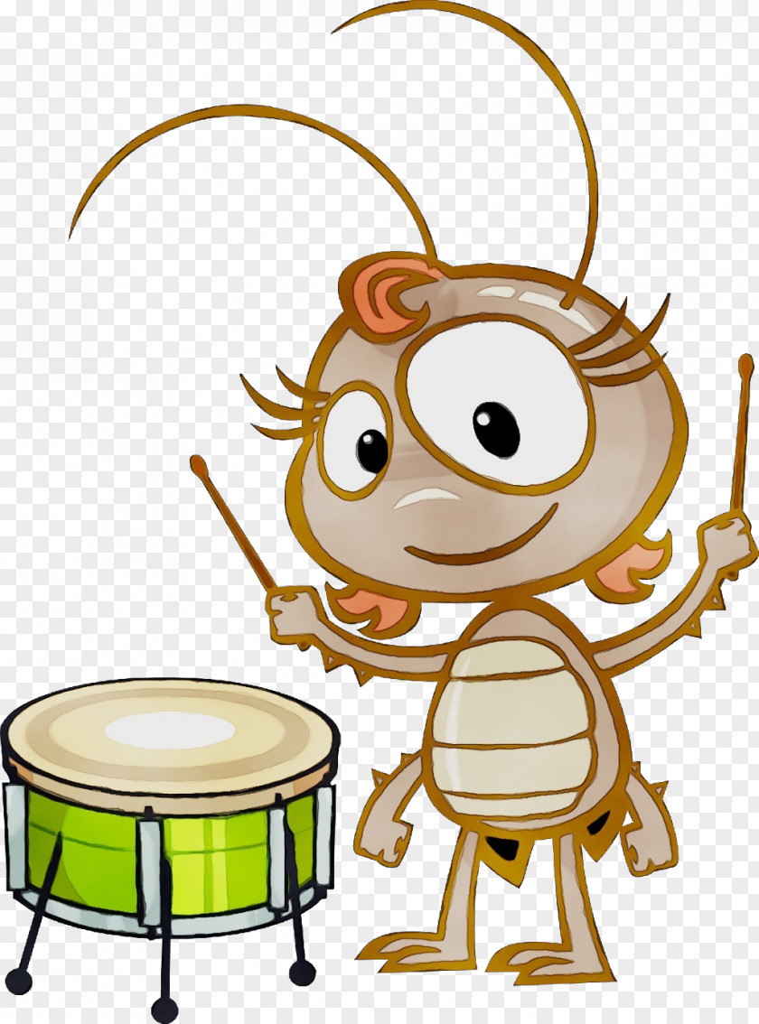 Drummer Membranophone Drum Cartoon Drums Percussion Musical Instrument PNG