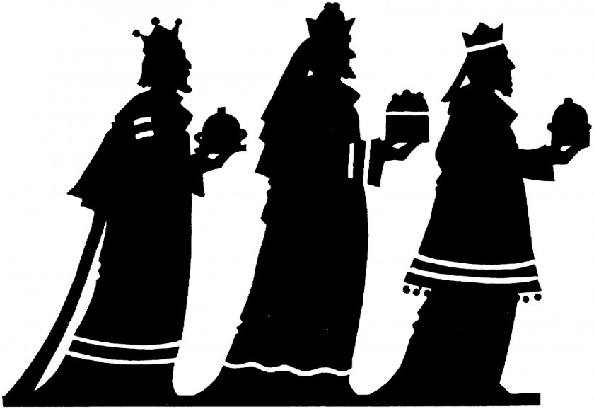 Epiphany Sunday Cliparts Adoration Of The Magi Biblical Silhouette Clip Art PNG