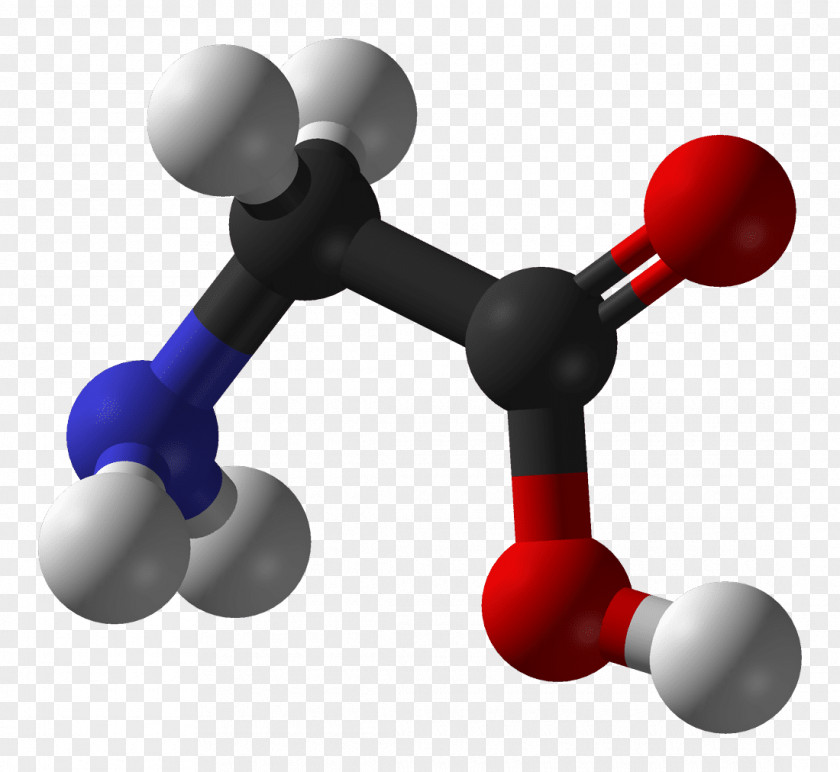 Glycine Molecule Amino Acid Amine Functional Group PNG