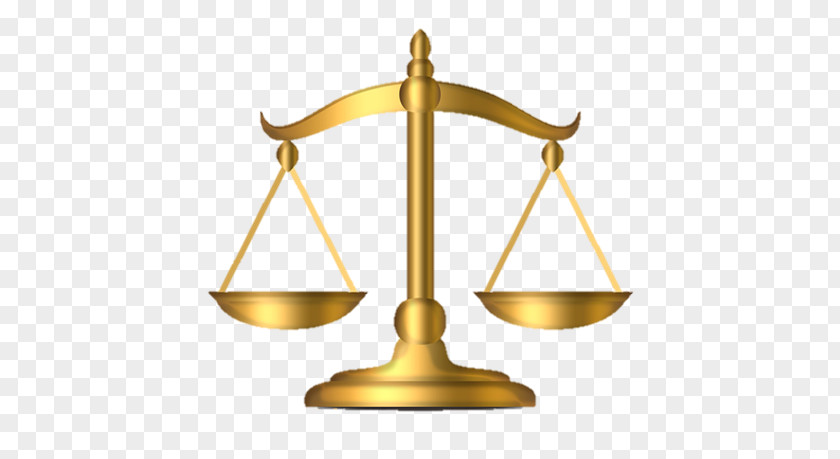 Gold Measuring Scales Lady Justice Clip Art PNG