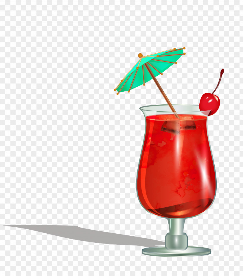 Vector Cartoon Centimeter Drink Cocktail Garnish Sea Breeze Mai Tai PNG