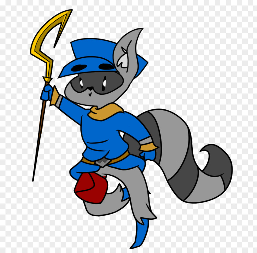 Sly Cooper Character Cartoon Line Clip Art PNG