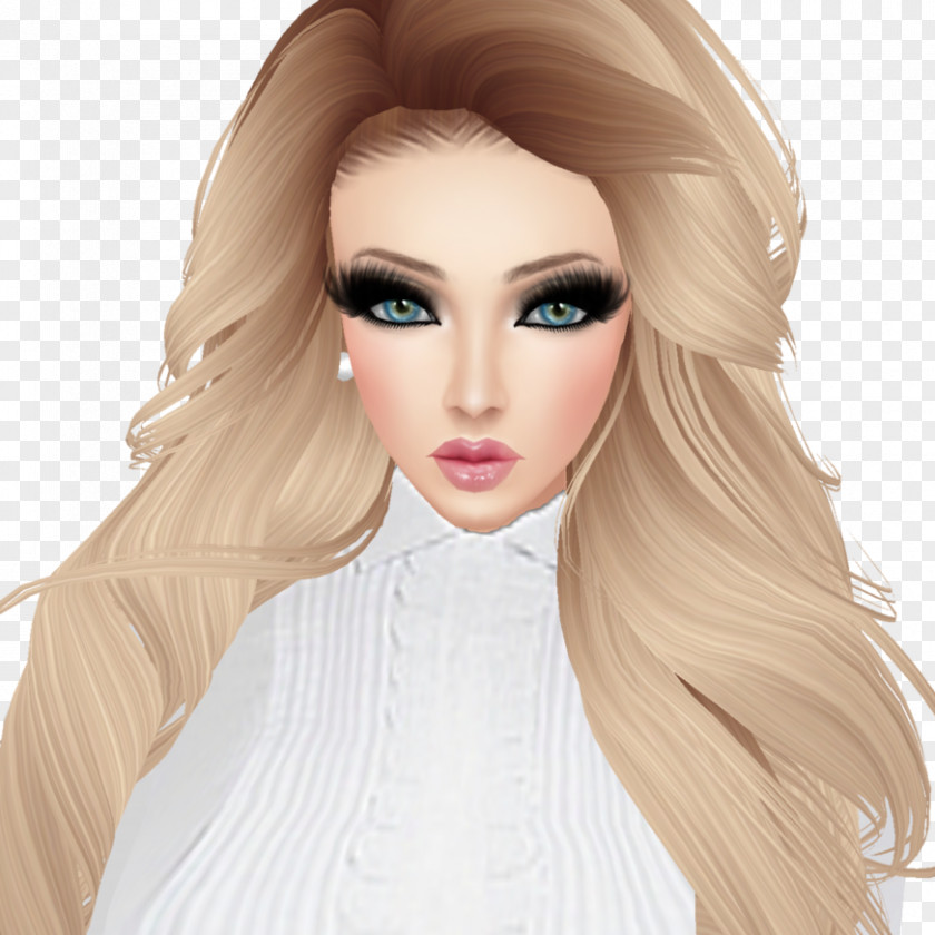 Barbie Brown Hair Blond PNG