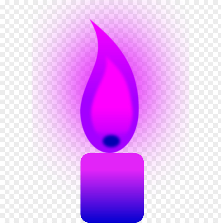 Candle Flame Clipart Purple Circle Font PNG