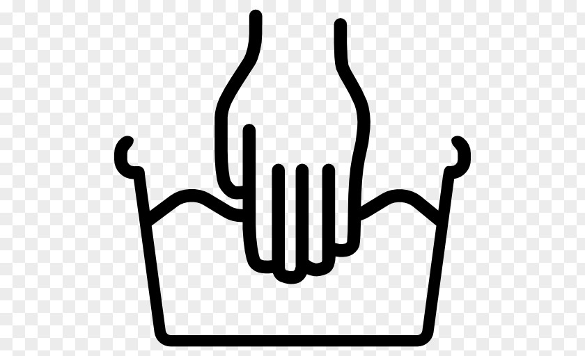 Hand Wash Laundry Symbol PNG