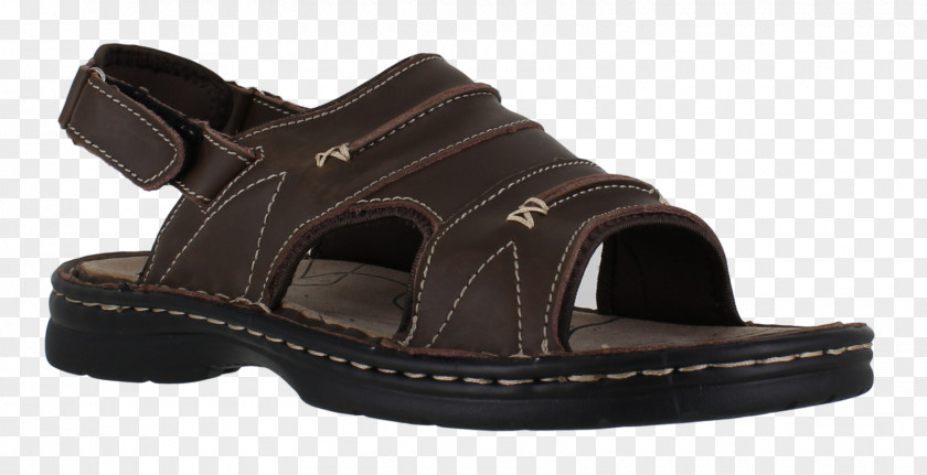 Sandal Slide Leather Mule Shoe PNG