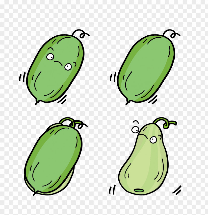 Vector Green Vegetables Vegetable Clip Art PNG
