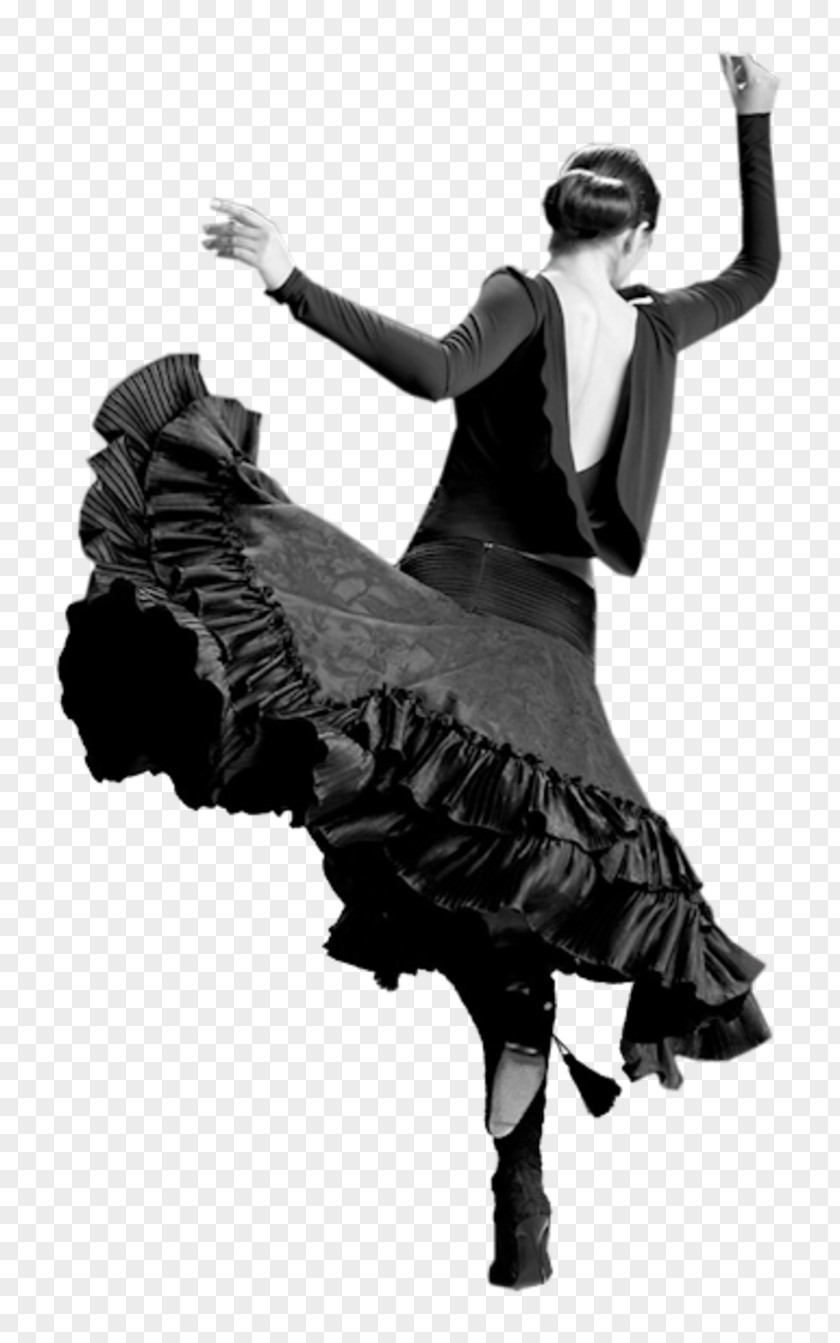 Dancing Woman Dance Black And White Monochrome PNG