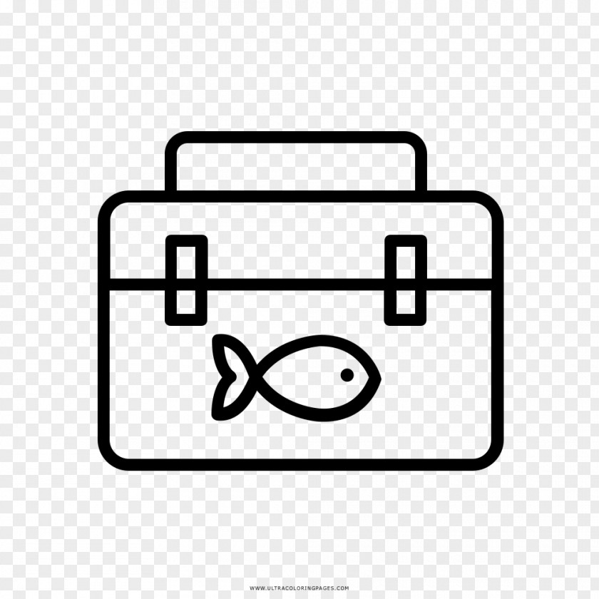 Tackle Box Coloring Book Fishing Adult Clip Art PNG