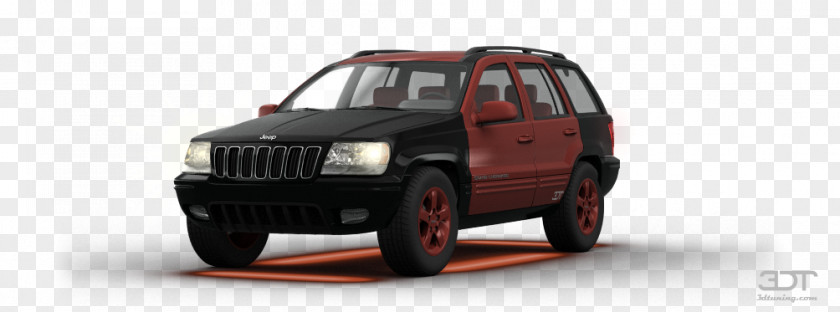 Cherokee 2001 Tire Car Compact Sport Utility Vehicle Jeep Bumper PNG