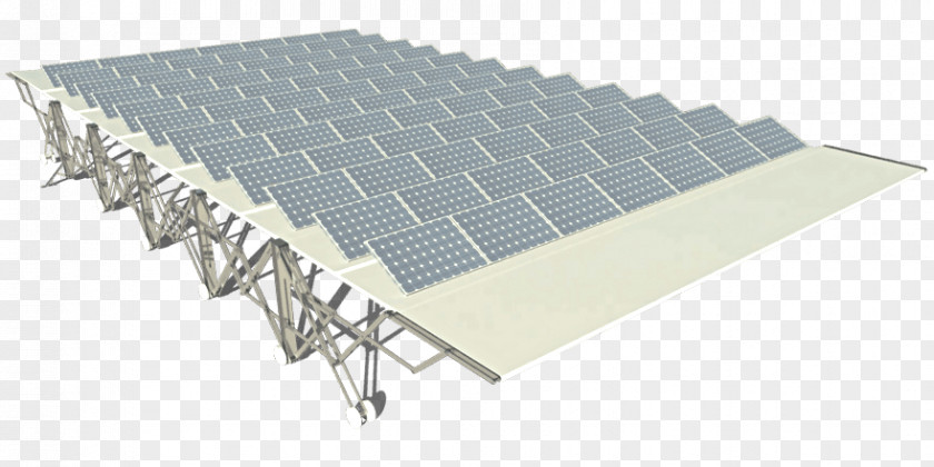 Floating Stadium Roof Steel Angle PNG