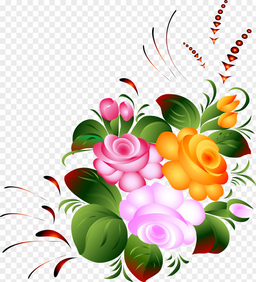 Flower Art Cut Flowers Floral Design Clip PNG