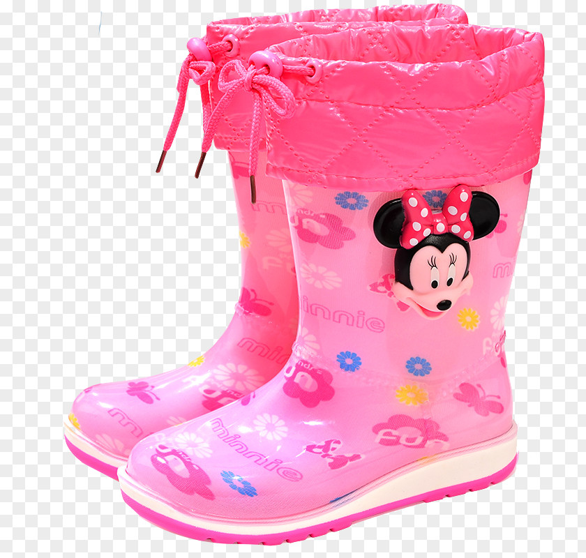 Pink Rain Boots Wellington Boot Designer PNG