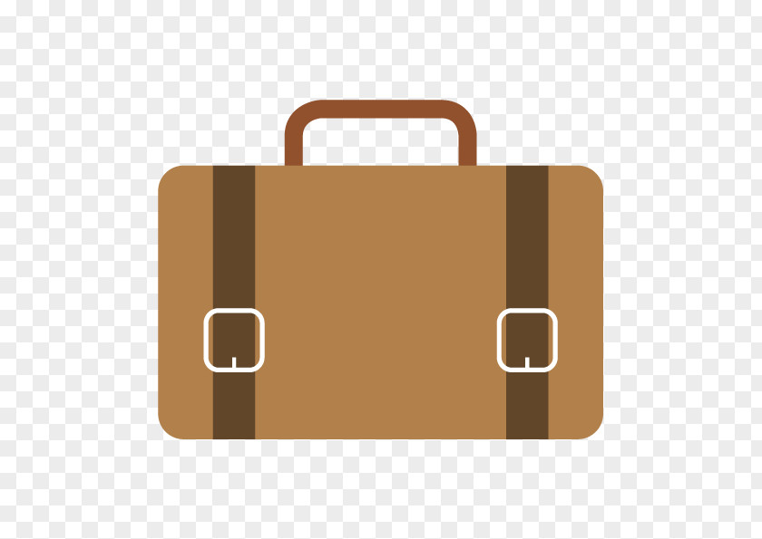 Vector Cartoon Bag Flat Laptop Briefcase Icon PNG