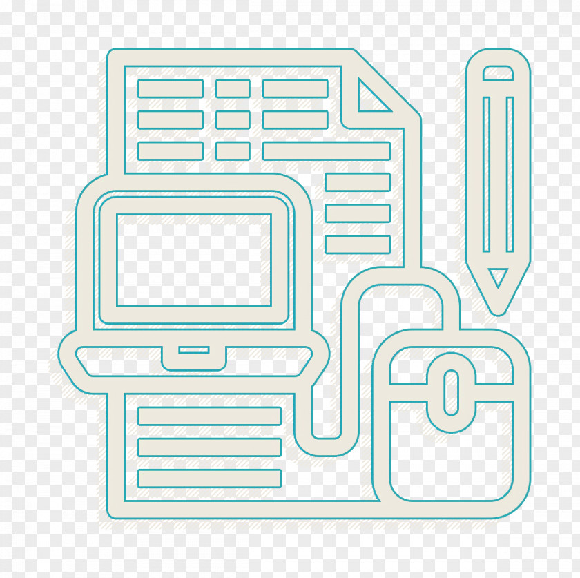 Book Icon And Learning Laptop PNG