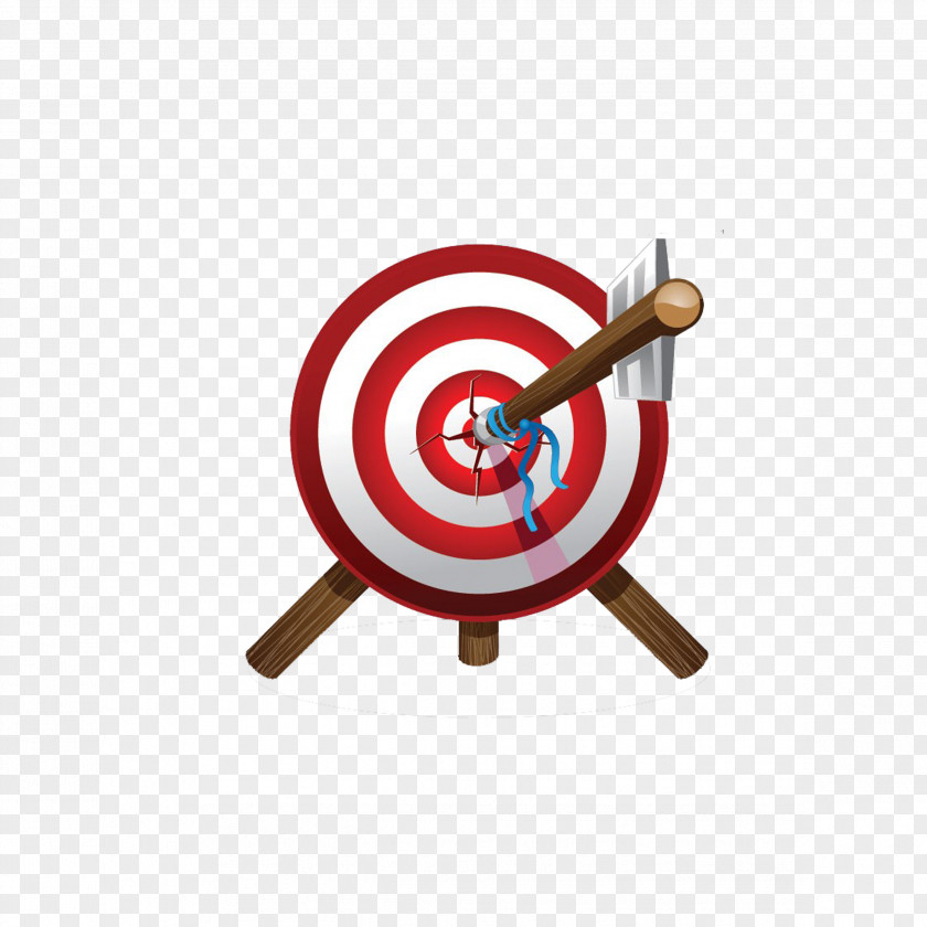 Cartoon Target Mission Statement Organization Vision Goal PNG