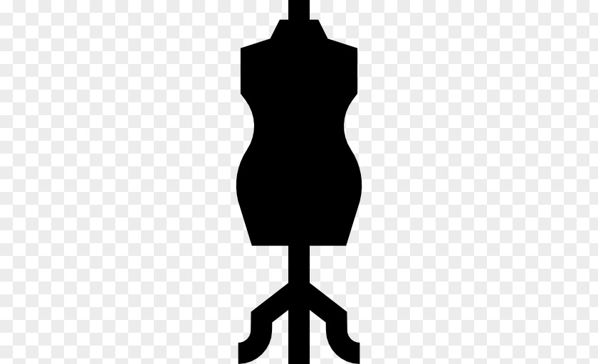 Dress Shoulder Silhouette Line Clip Art PNG