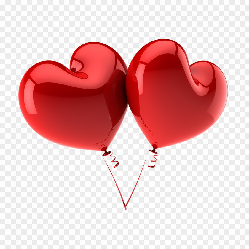 Red Heart Balloon Stock Photography Valentine's Day Clip Art PNG
