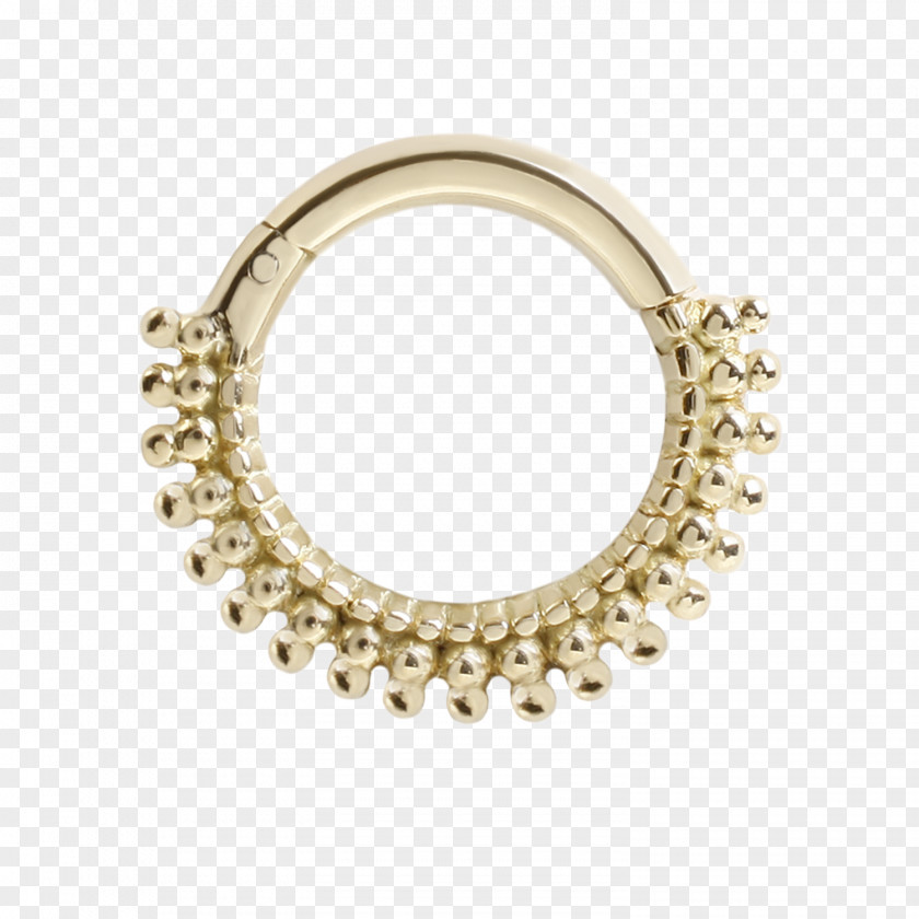 Ring Nese Septum-piercing Gold Jewellery Body Piercing PNG