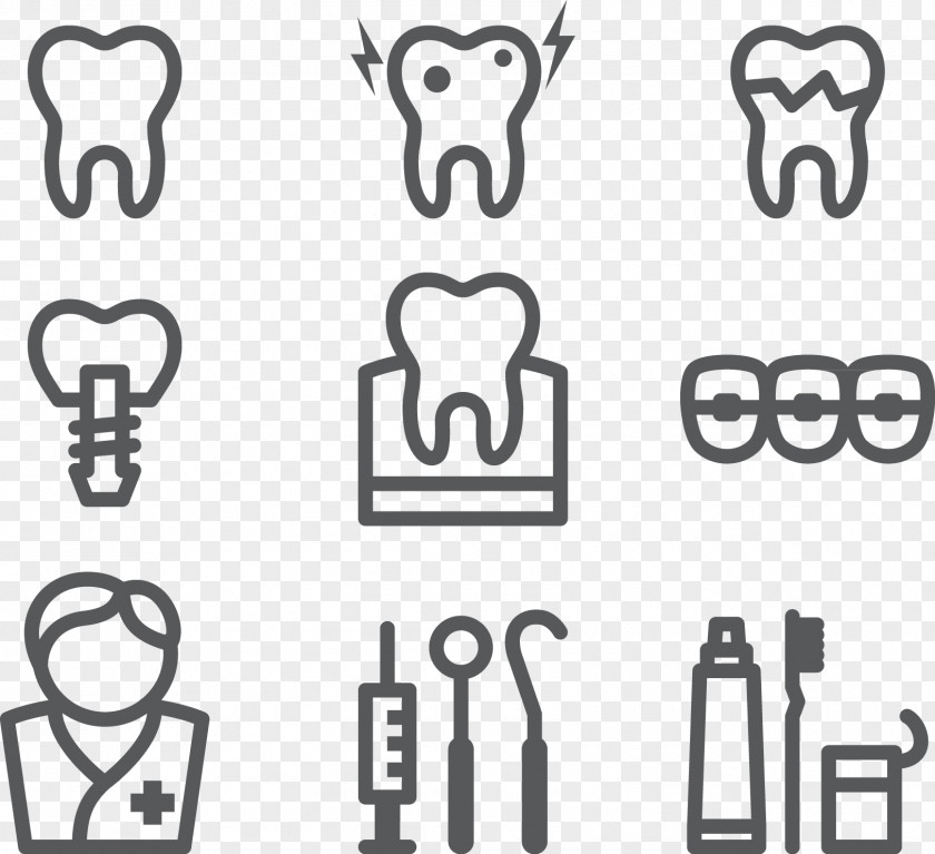 Simple Dental Health Icon Dentistry PNG