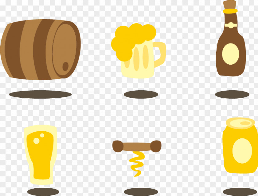 Vector Drink Cup Beer Icon PNG