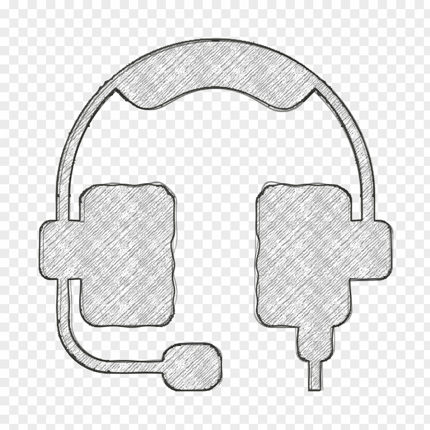 Workday Icon Audio Headphone PNG