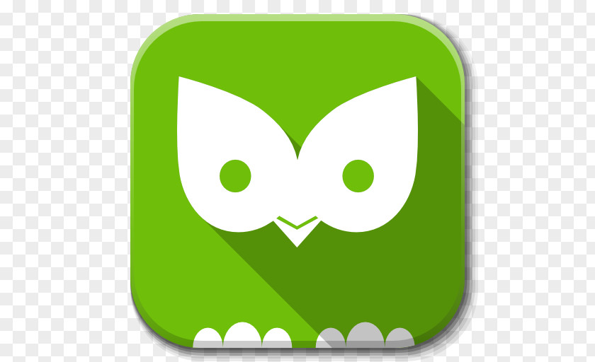 Apps Duolingo B Grass Leaf Yellow Green PNG