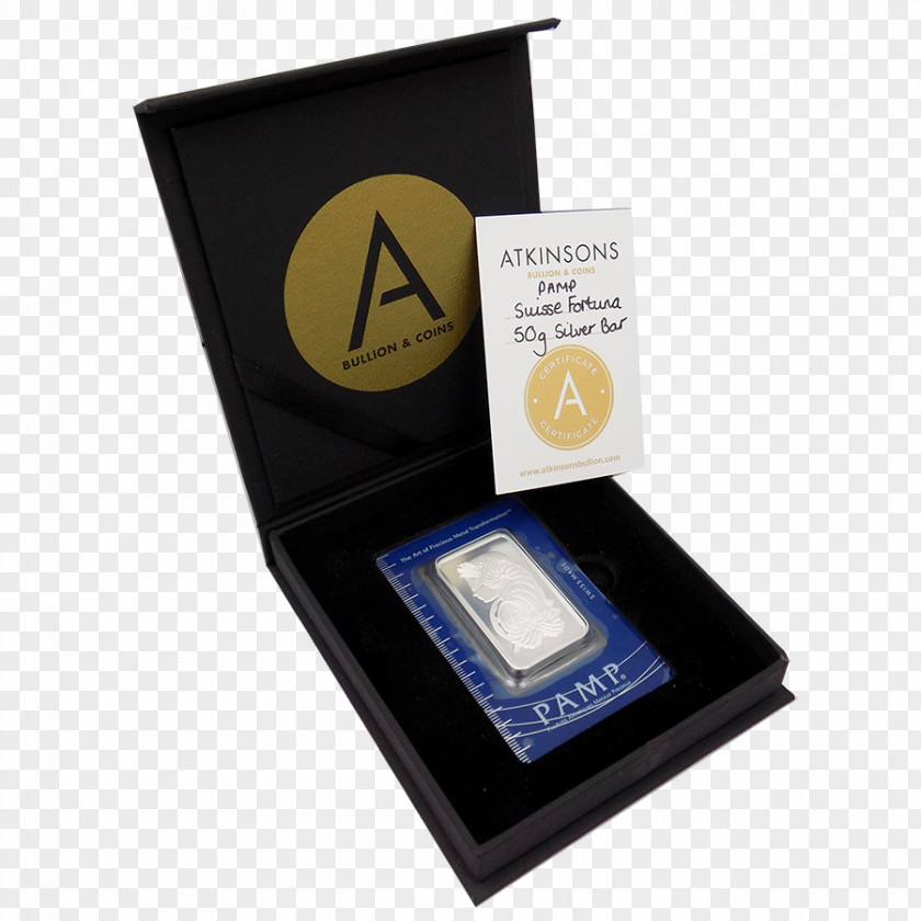 Certificate Box Gold Bar PAMP Bullion Coin PNG