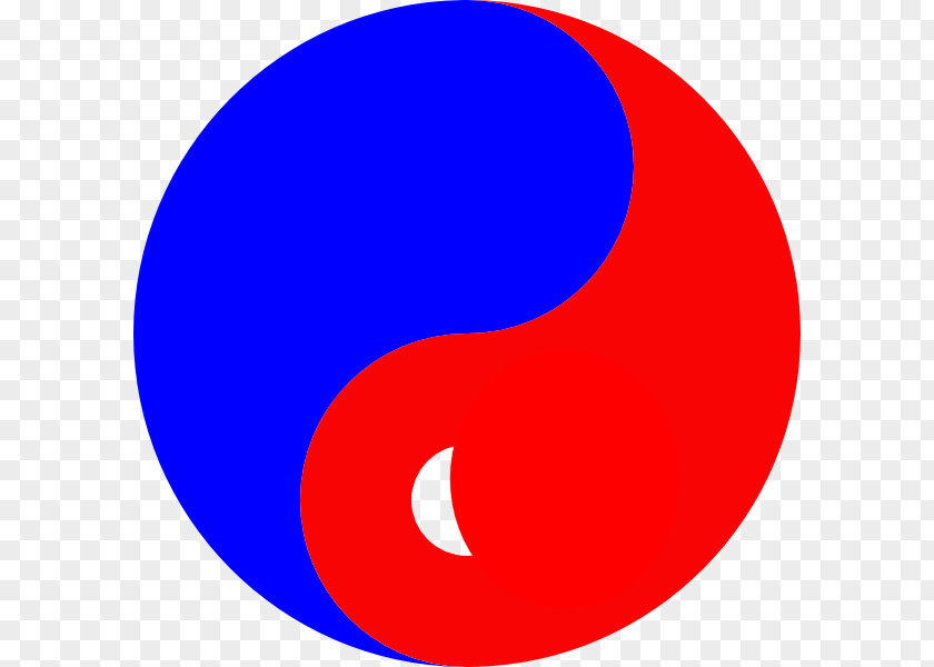Corea Del Sur Yin And Yang Image Blue Clip Art Red PNG