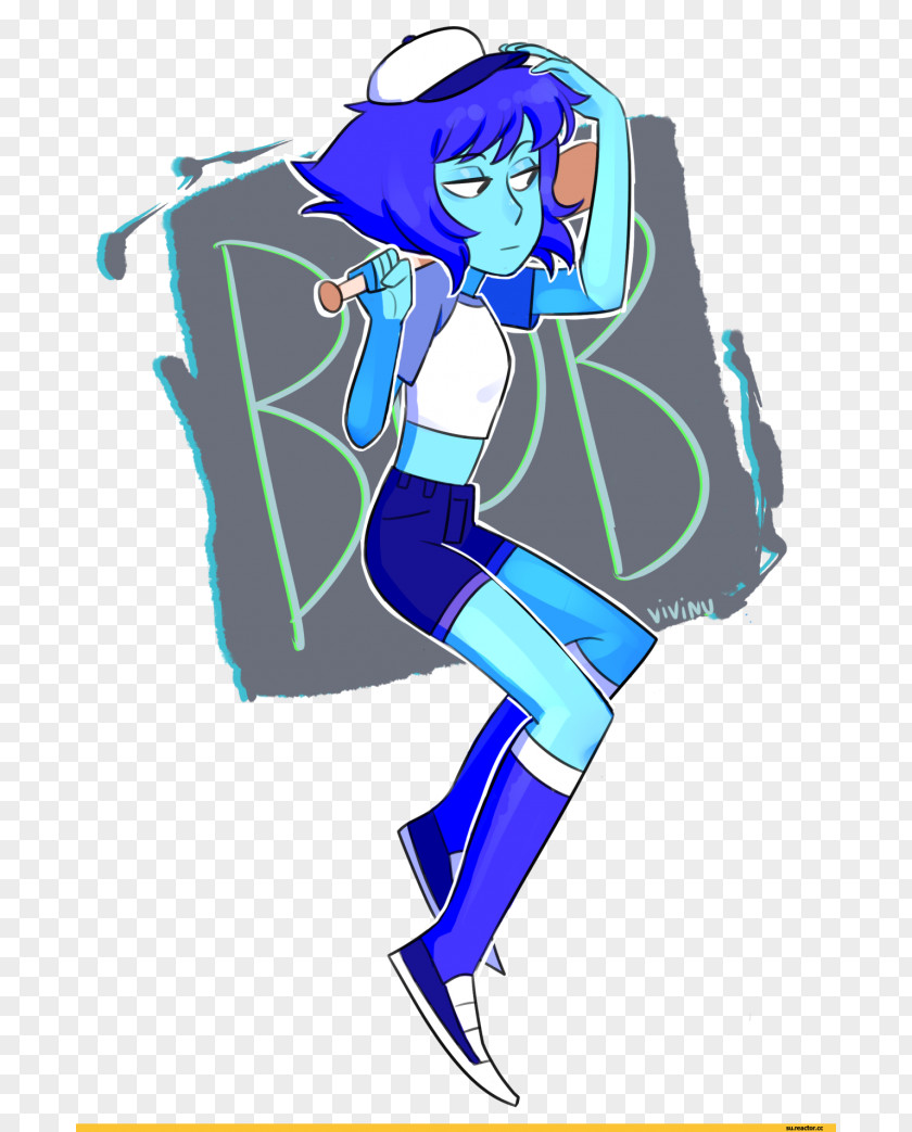 Lapis Lazuli Blue Peridot Yandere Simulator Fan Art PNG