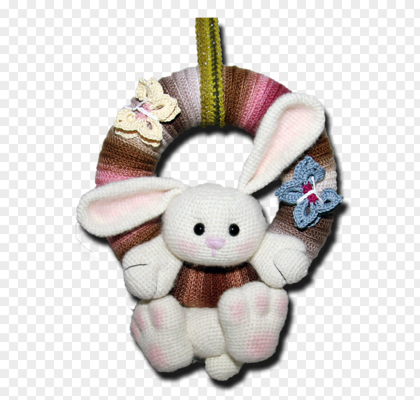 Rabbit Crochet Animals Amigurumi Pattern PNG