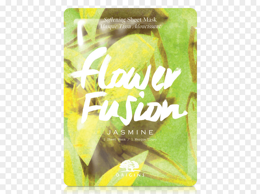 Sheet Mask Origins Flower Fusion Facial Cosmetics PNG