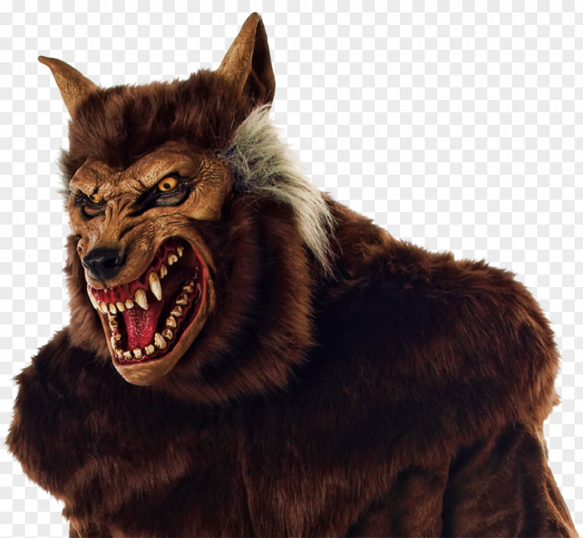 Werewolf Photos Mask Halloween Costume Party PNG