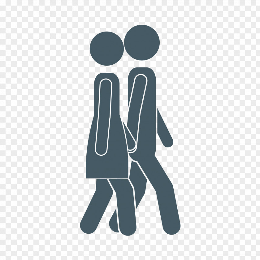 Couple Walking Clip Art PNG