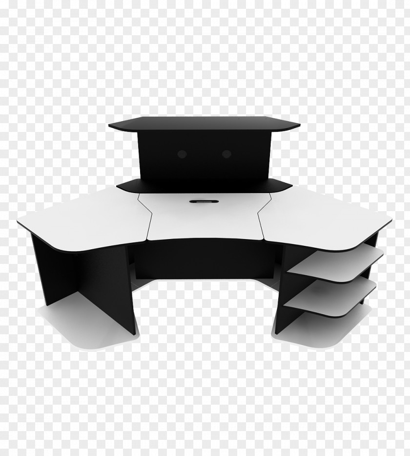 Desk Office & Chairs Video Game Table Standing PNG