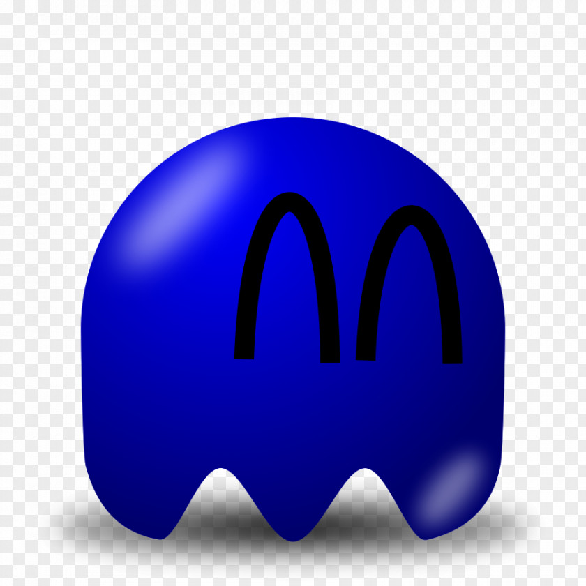 Pac Man Blue Clip Art PNG