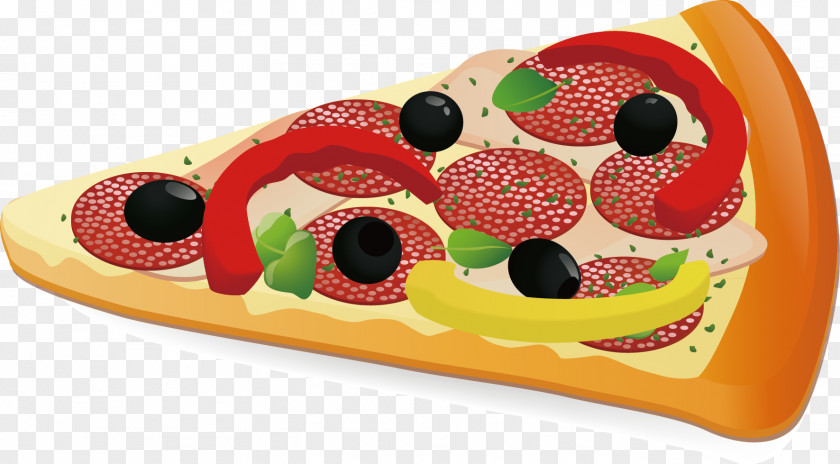 Pizza Decoration Cake Salami Italian Cuisine Clip Art PNG