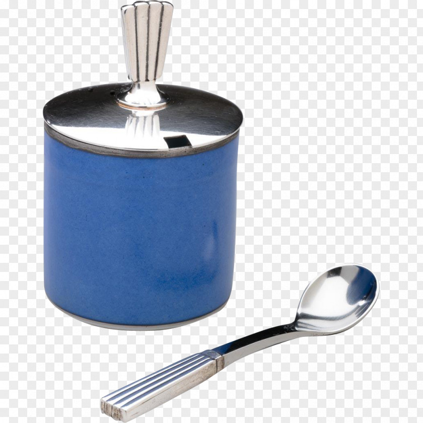 Spoon Cobalt Blue Fork PNG