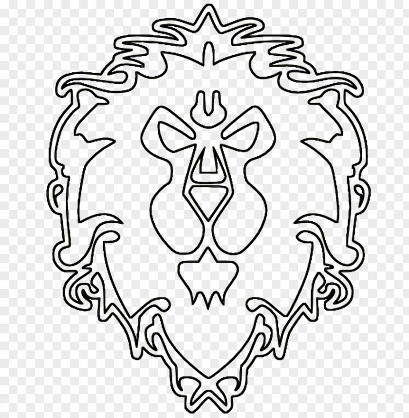 World Of Warcraft Drawing Logo Line Art Clip PNG