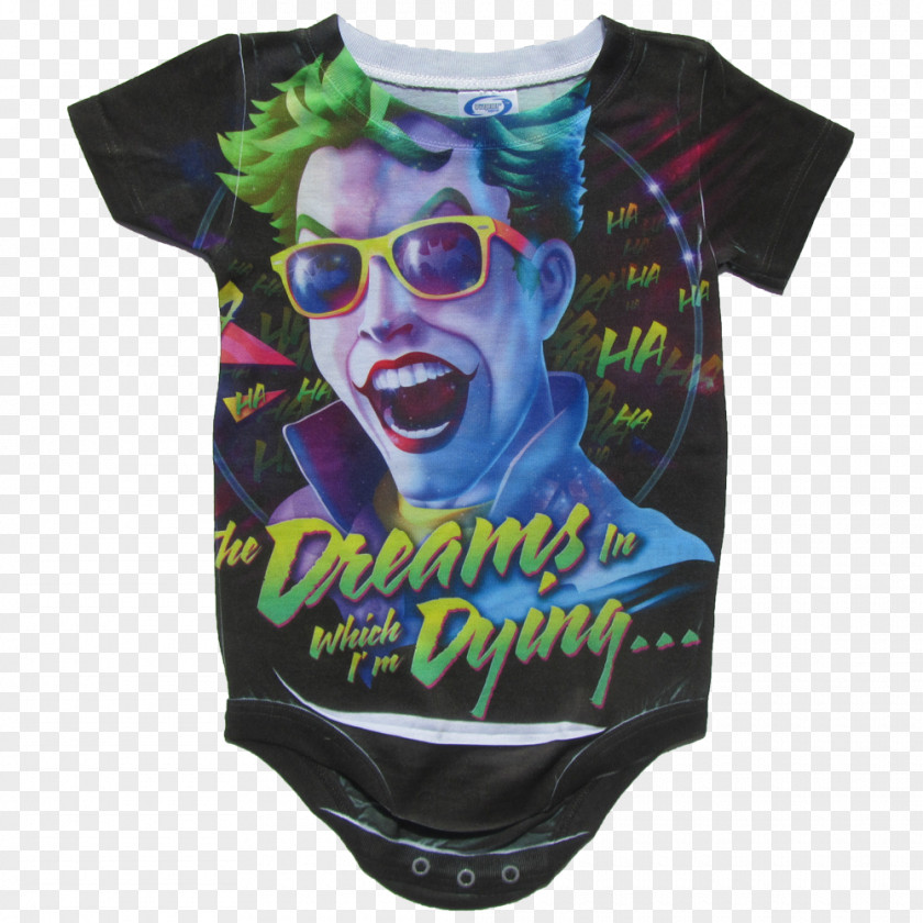 Baby Batman 1980s Joker Album Cover Art PNG