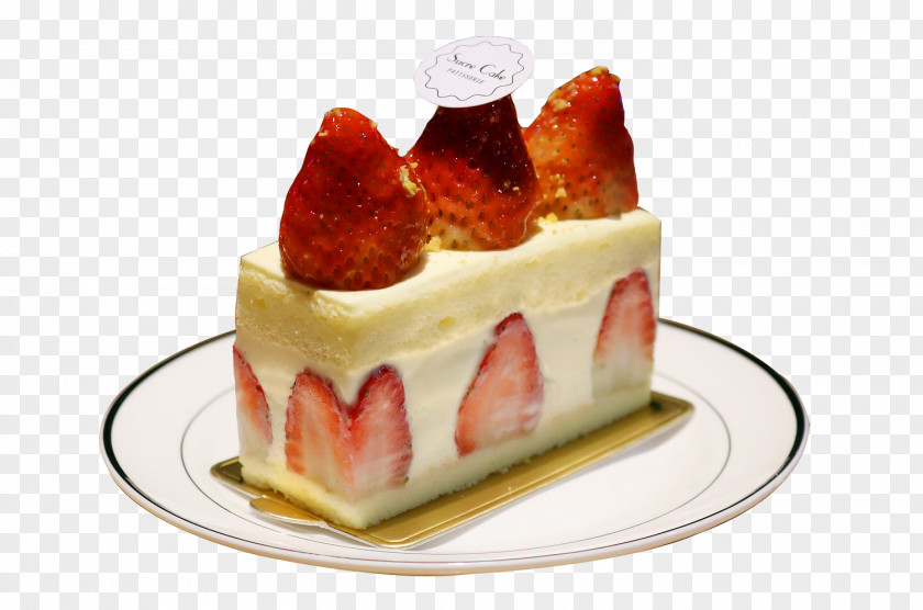 French Strawberry Cake Cuisine Cream Pie Tart Torte PNG