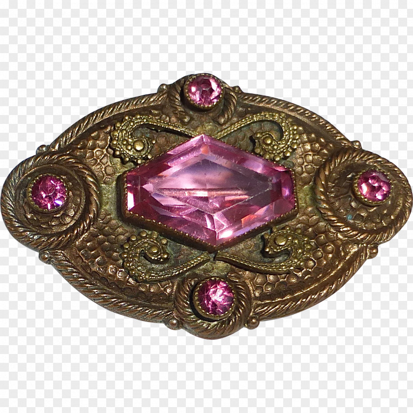 Gemstone Jewellery Brooch Bronze Clothing Accessories PNG