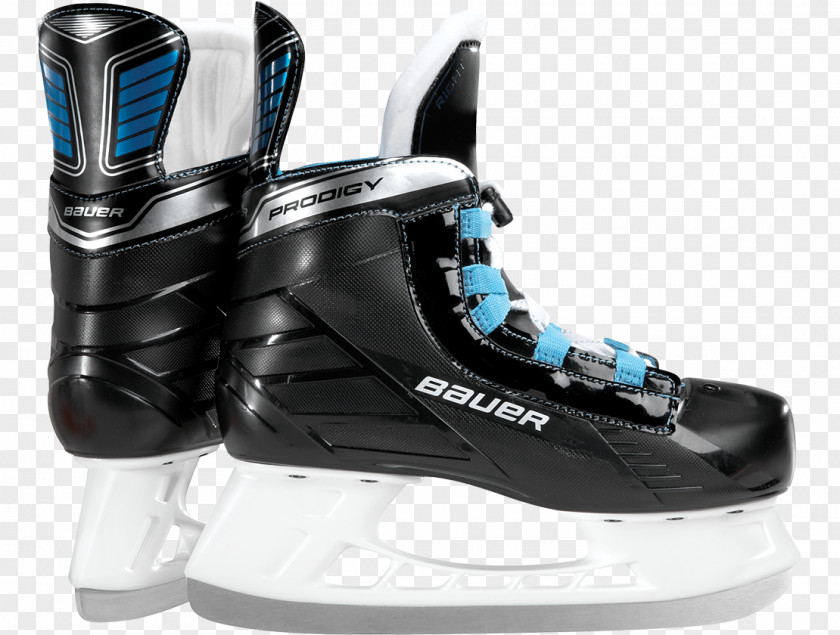 Ice Skates Skate Bauer Hockey Equipment Figure PNG