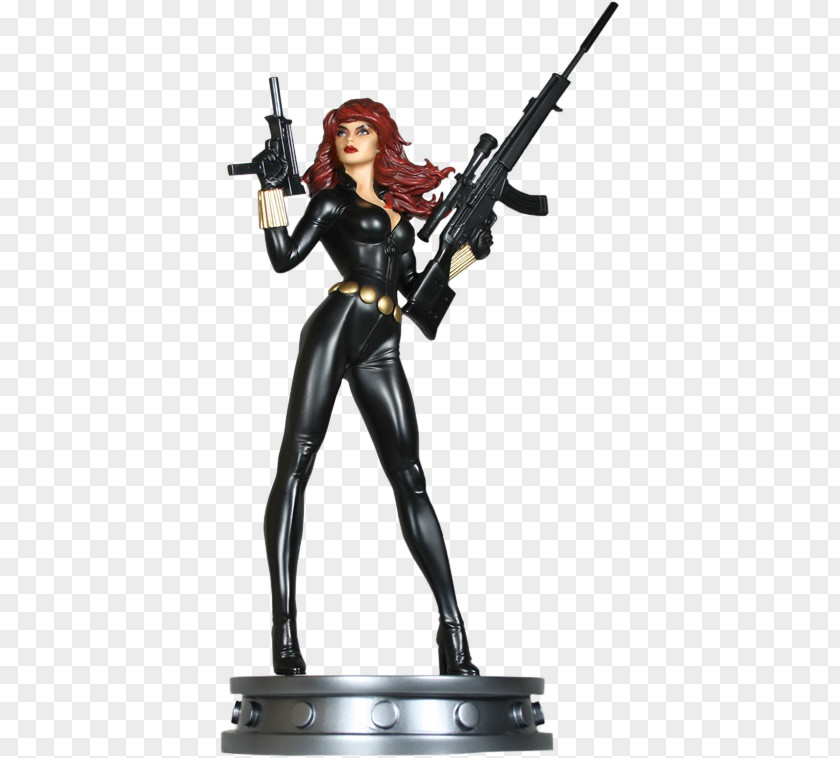 Black Widow Spider-Man Marvel Comics Statue Bowen Designs PNG