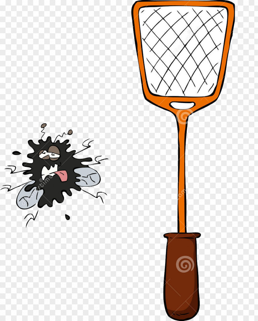Cartoon Style Flies Shot Royalty-free Fly-killing Device Clip Art PNG